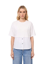 T-shirt Bianco Gaudi Jeans