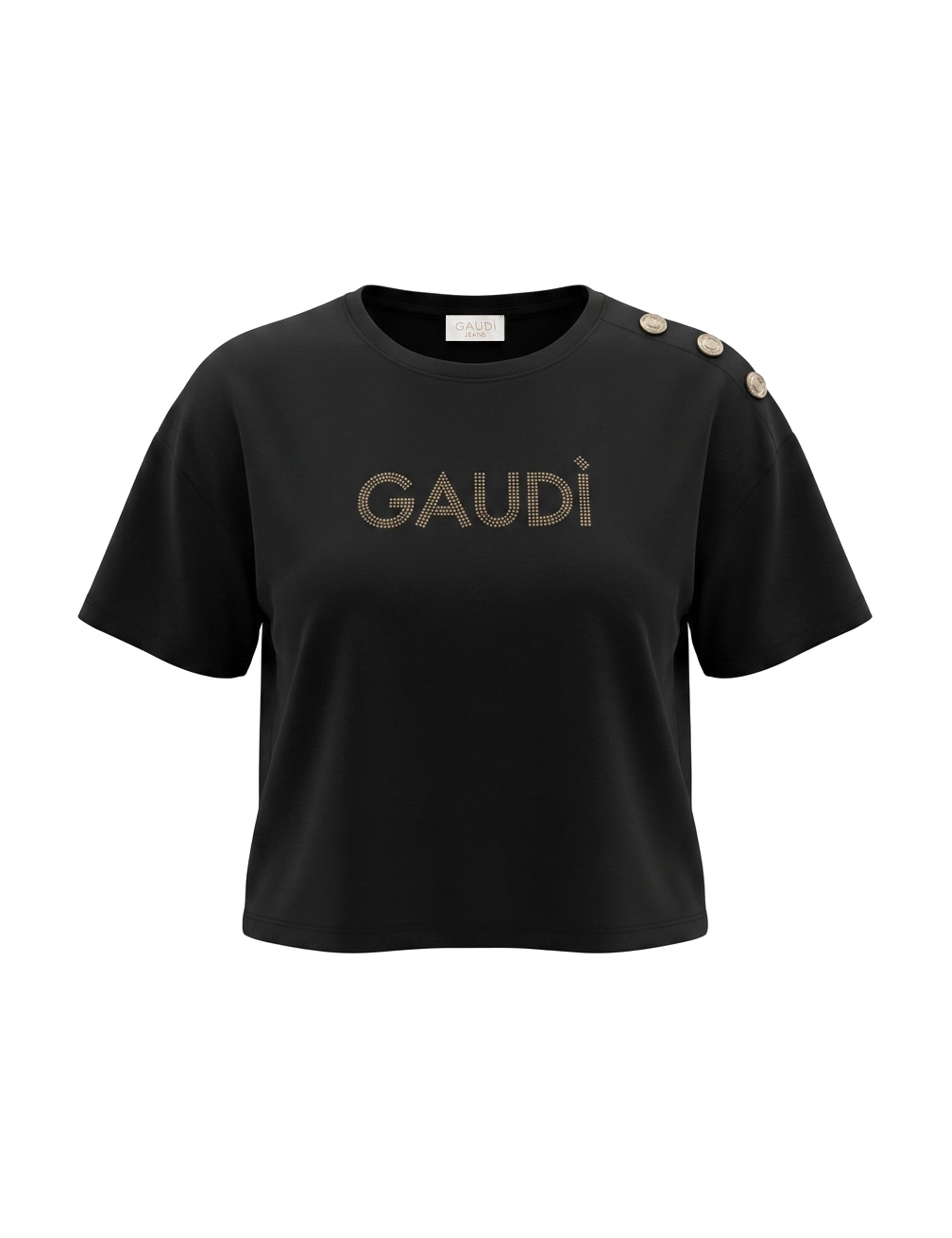 T-shirt Nero Gaudi Jeans