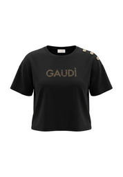 T-shirt Nero Gaudi Jeans