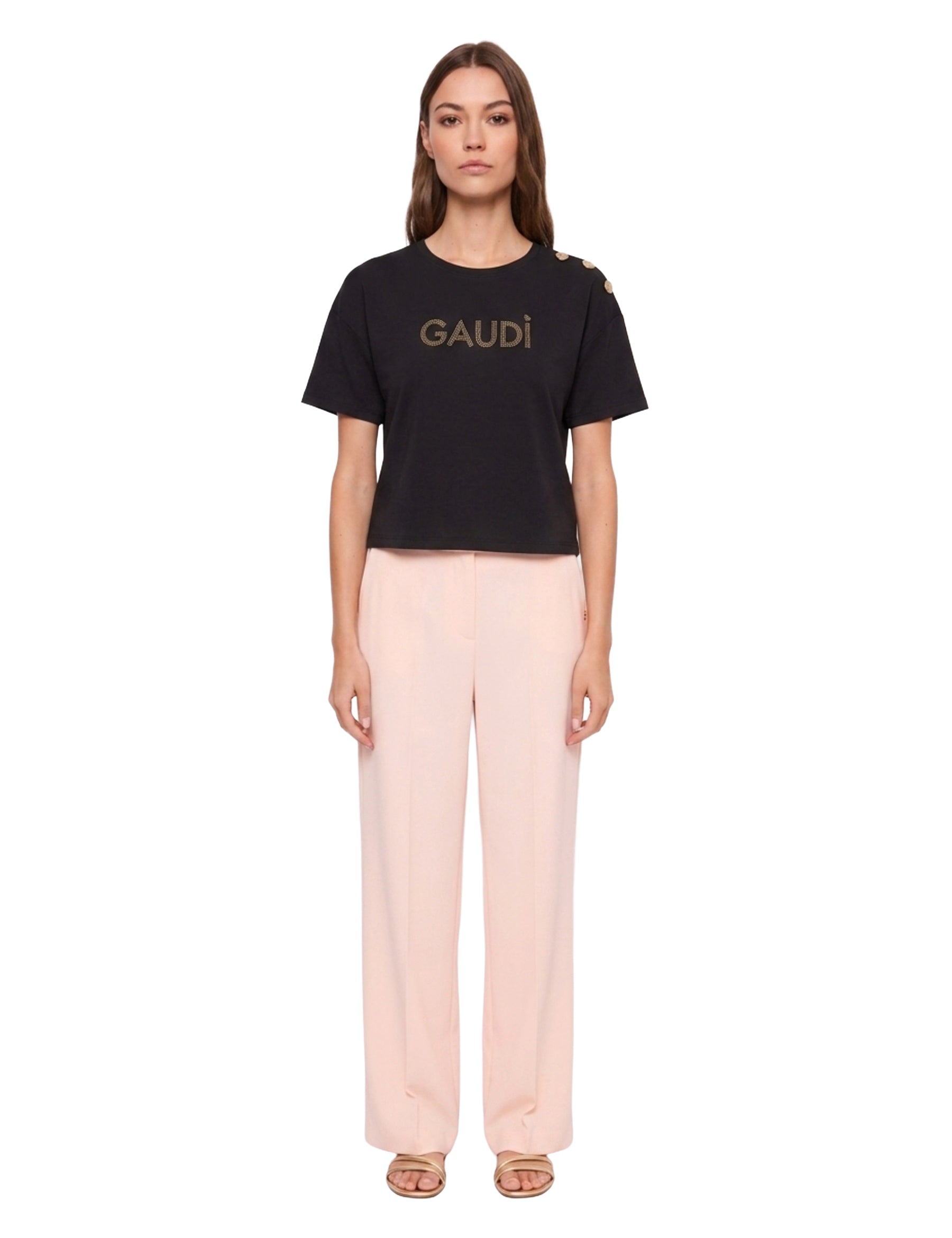 T-shirt Nero Gaudi Jeans