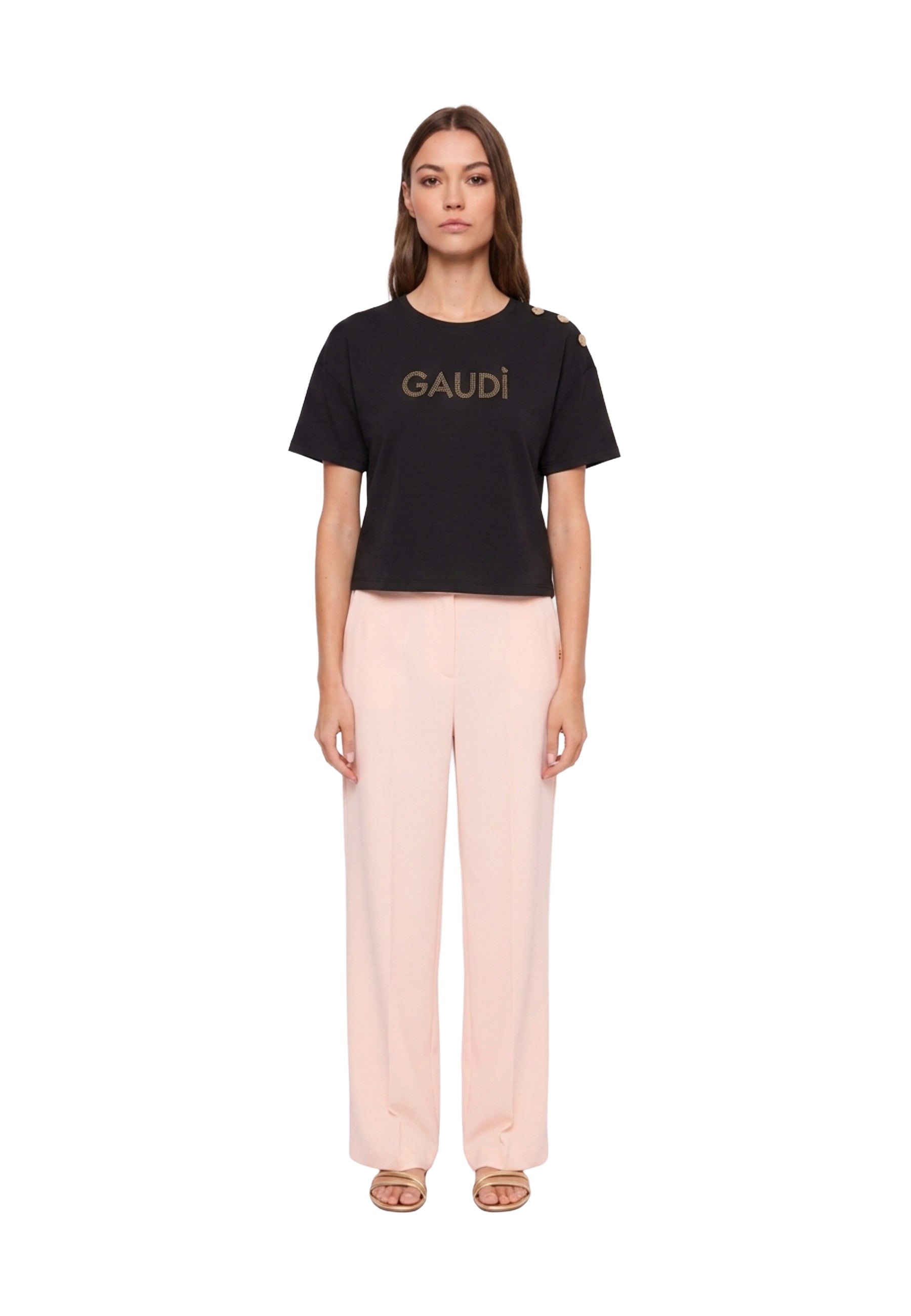 T-shirt Nero Gaudi Jeans