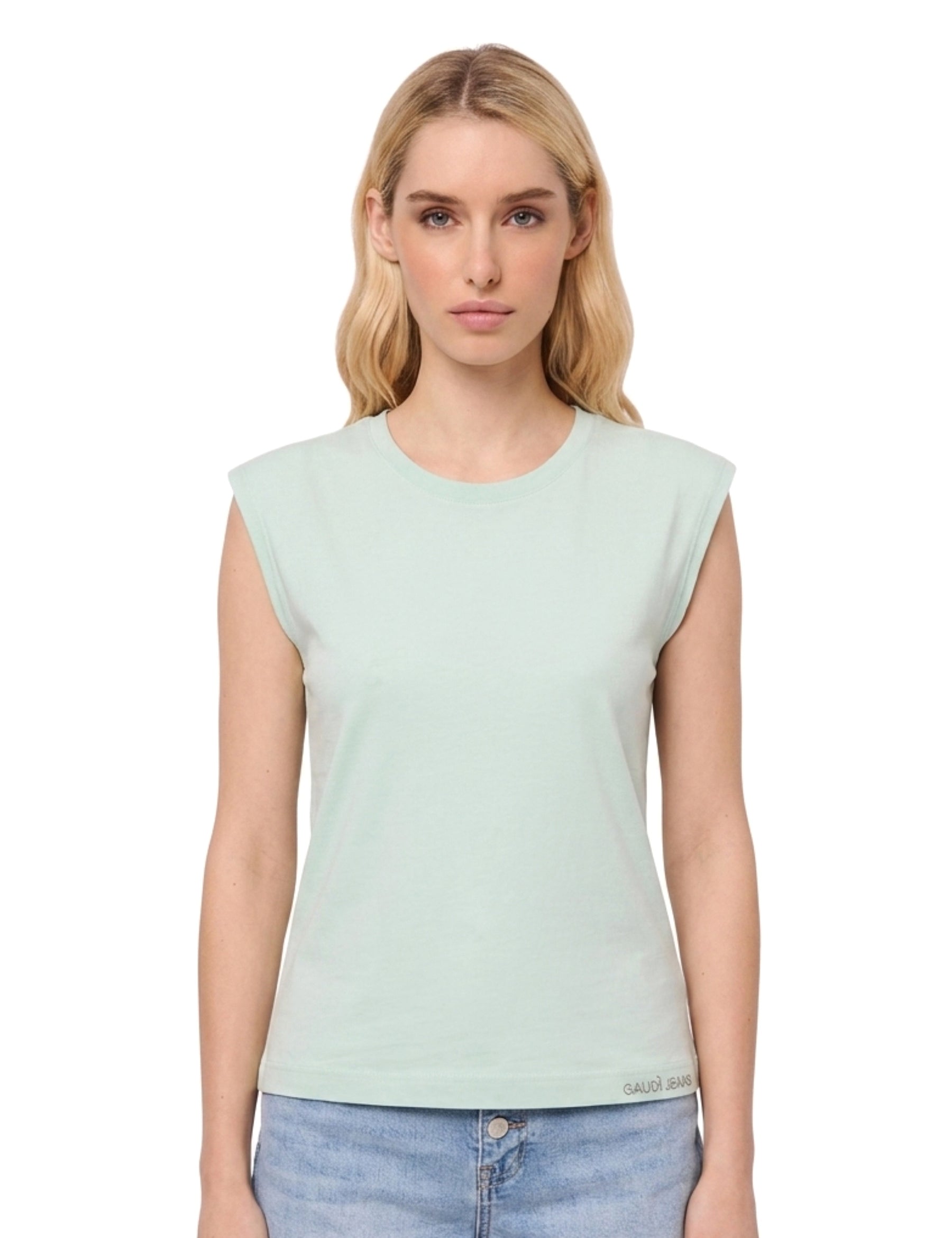 T-shirt Verde Gaudi Jeans