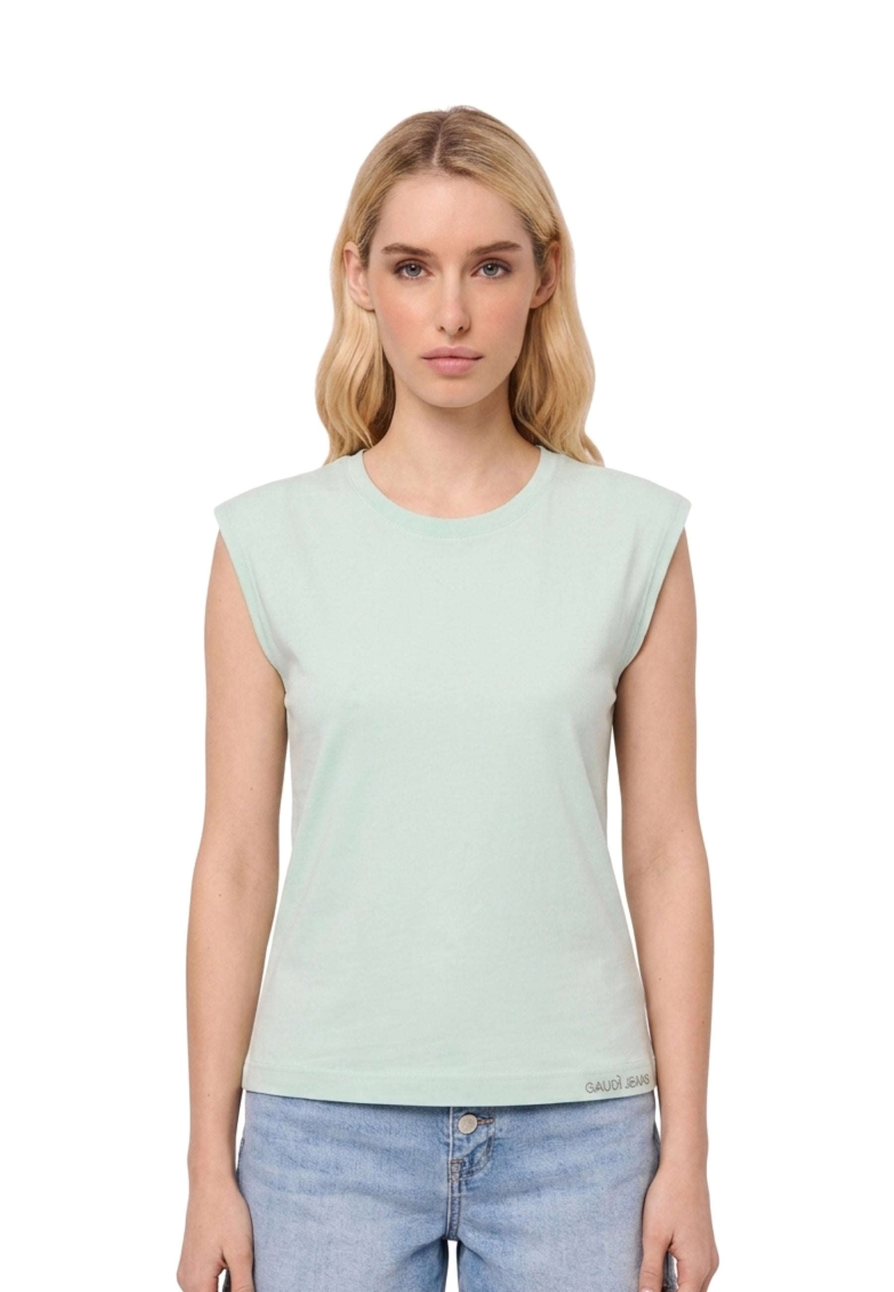 T-shirt Verde Gaudi Jeans