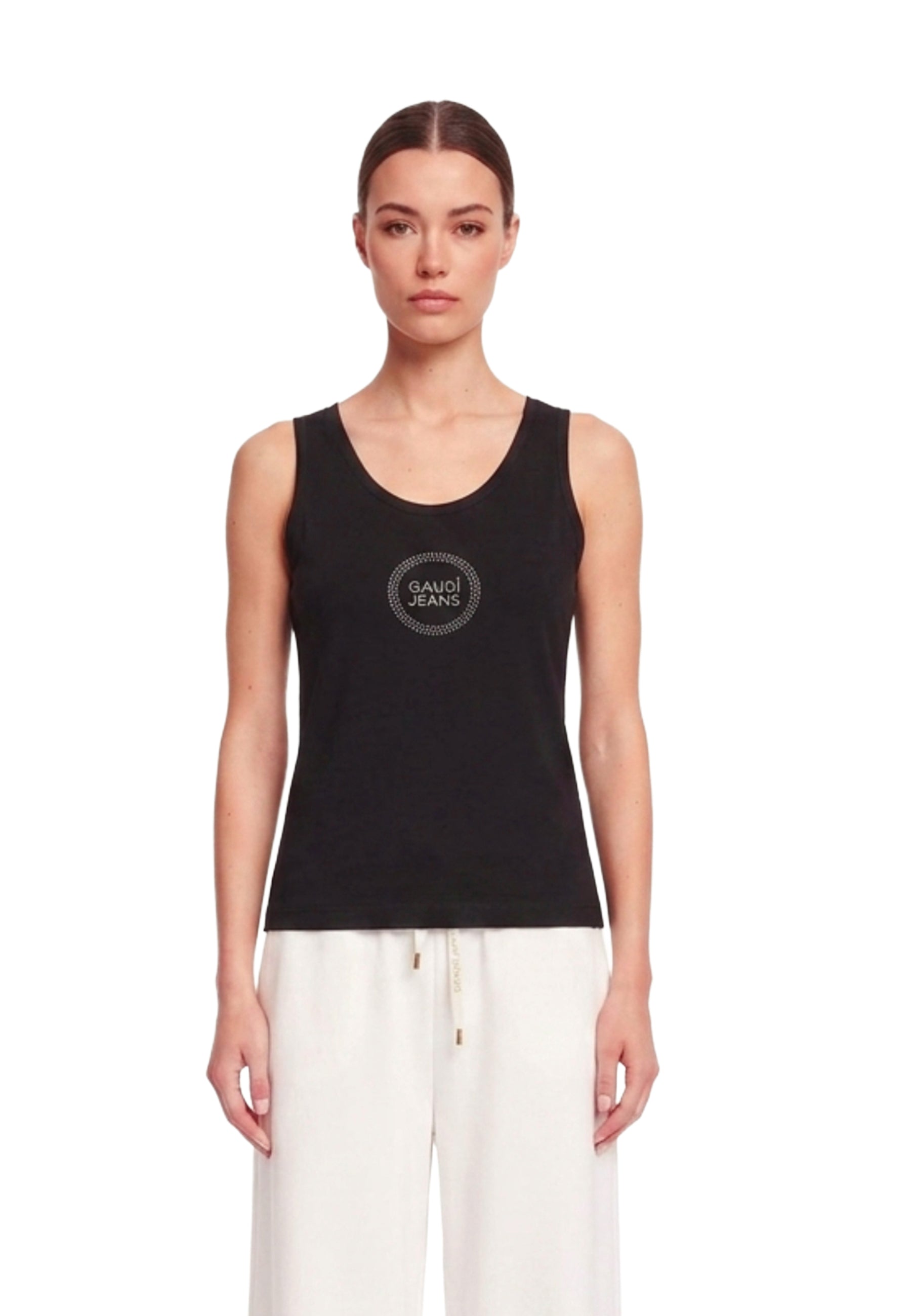 Top e canotte Nero Gaudi Jeans