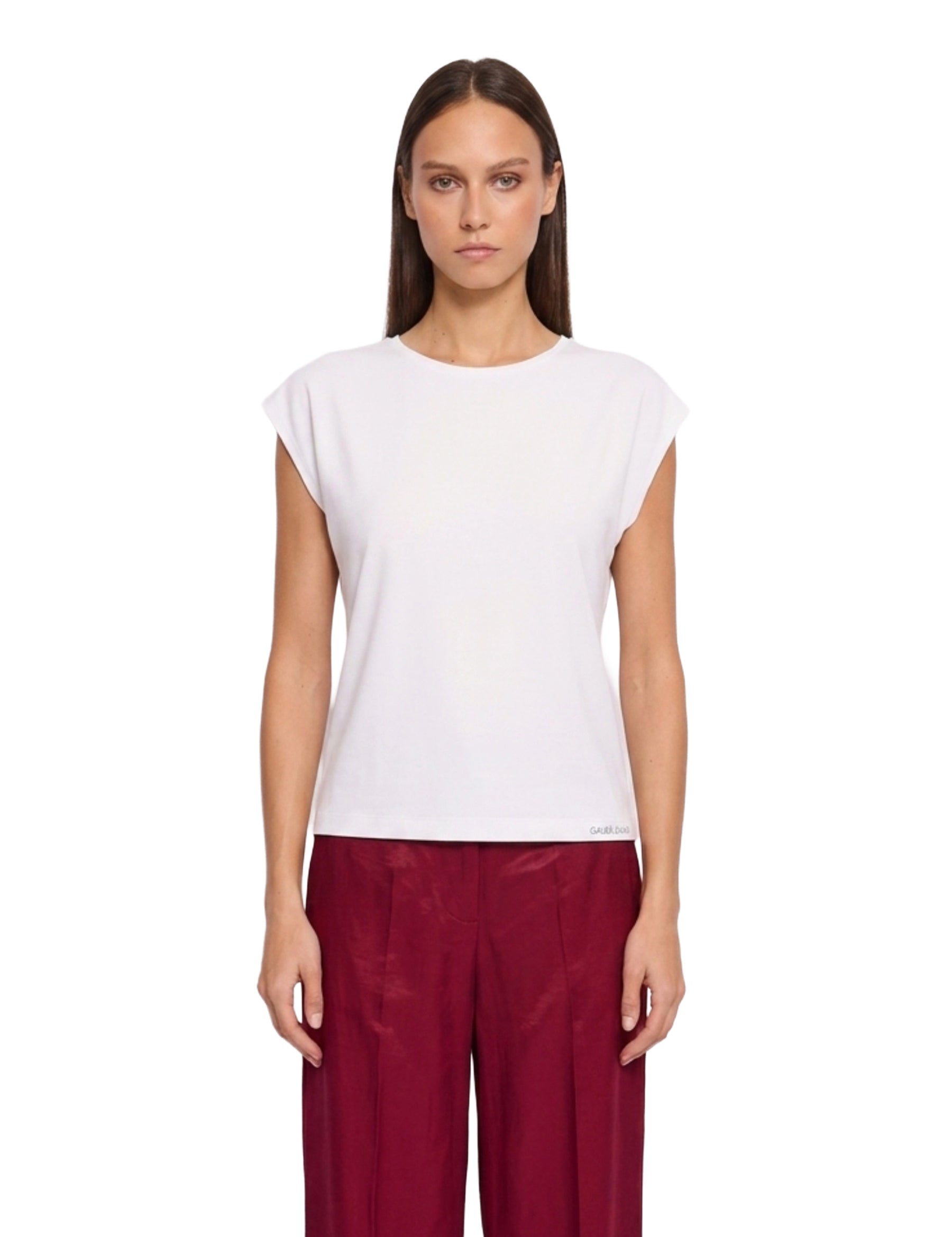 T-shirt Bianco Gaudi Jeans