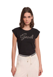 T-shirt Nero Gaudi Jeans