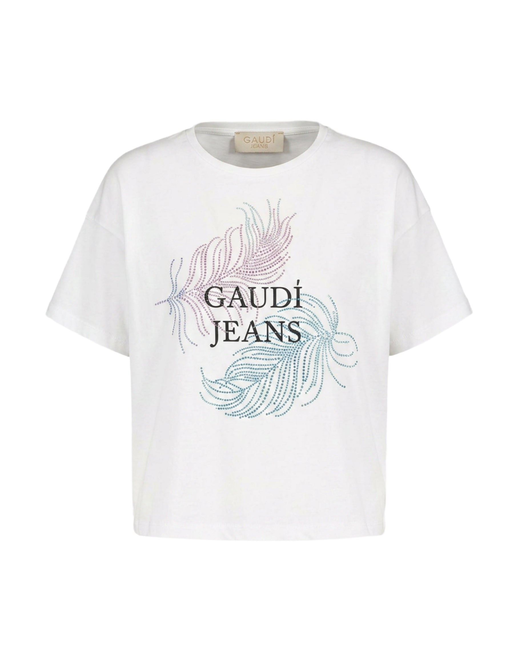 T-shirt Bianco Gaudi Jeans
