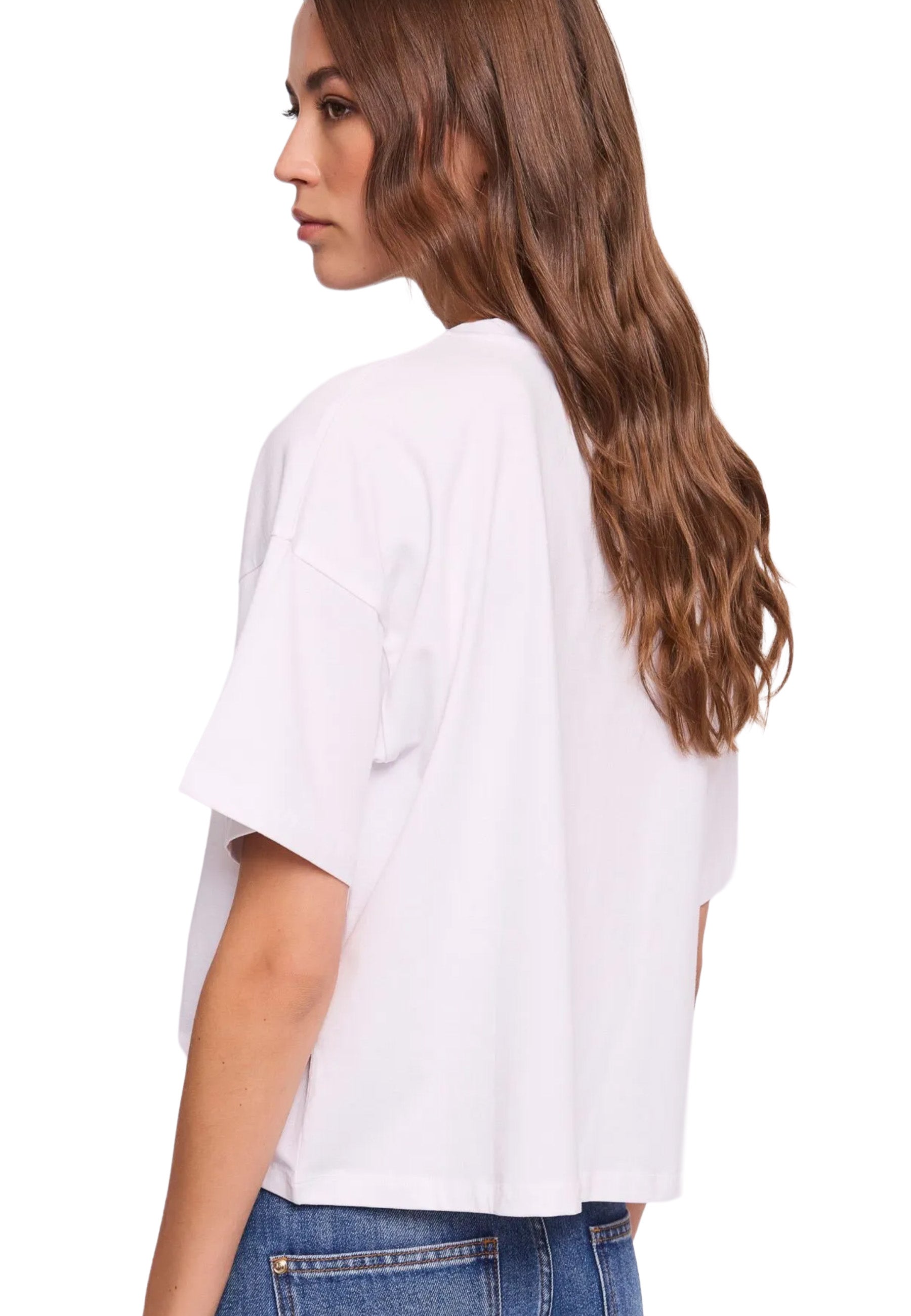 T-shirt Bianco Gaudi Jeans