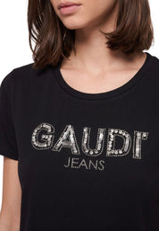 T-shirt Nero Gaudi Jeans