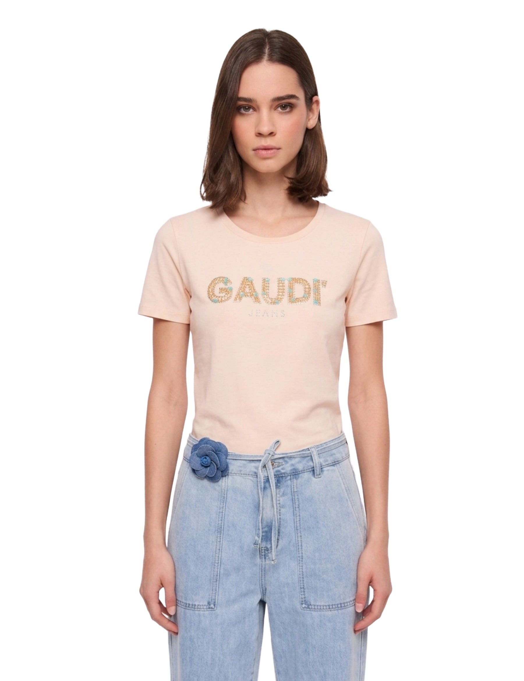 T-shirt Rosa Gaudi Jeans