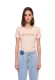 T-shirt Rosa Gaudi Jeans