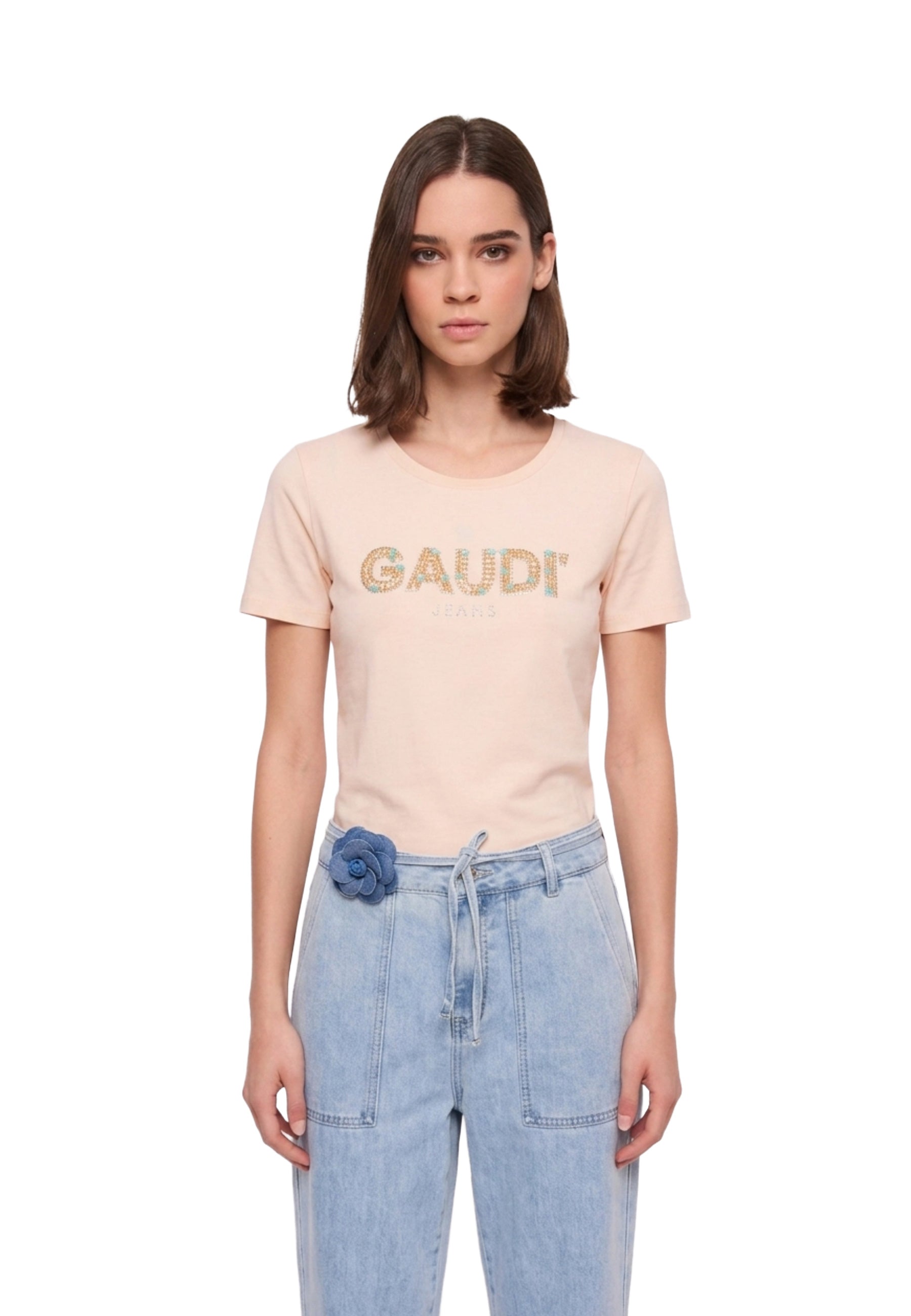 T-shirt Rosa Gaudi Jeans