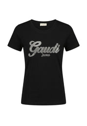T-shirt Nero Gaudi Jeans