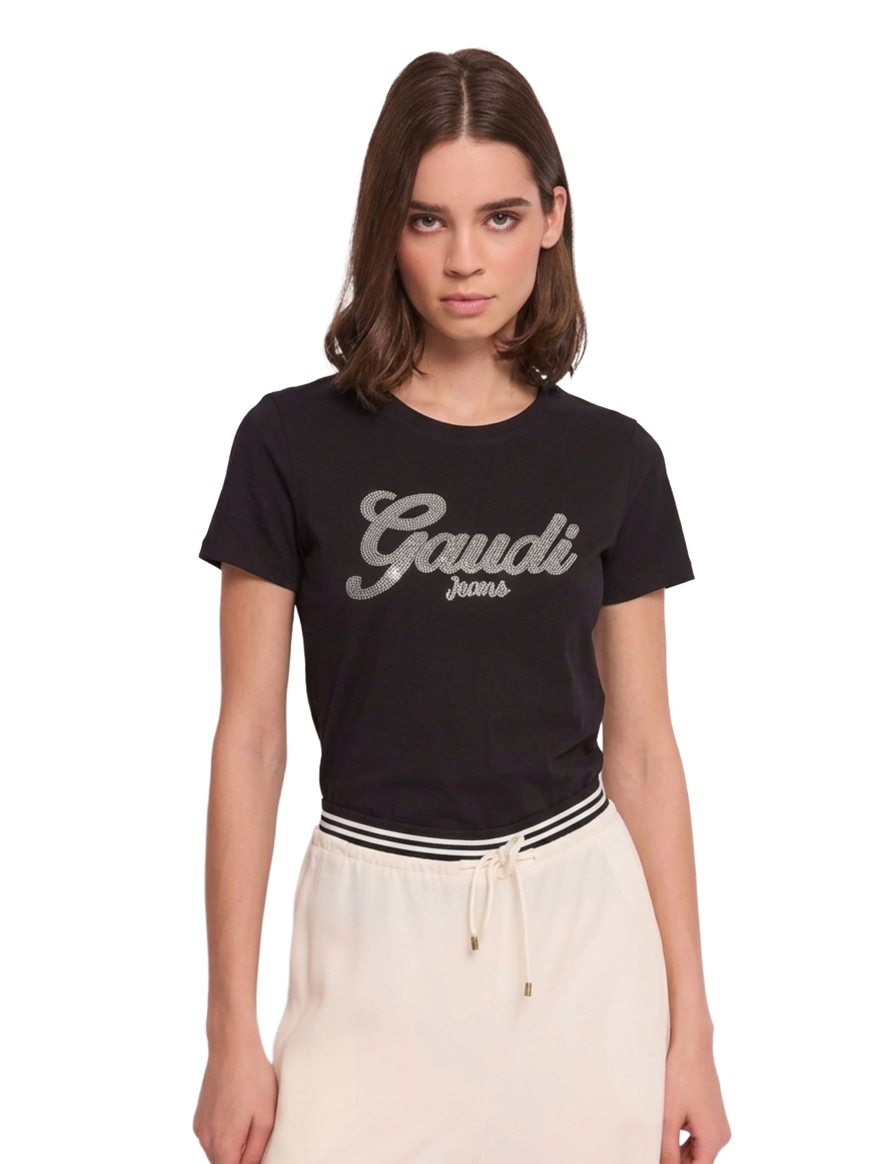 T-shirt Nero Gaudi Jeans