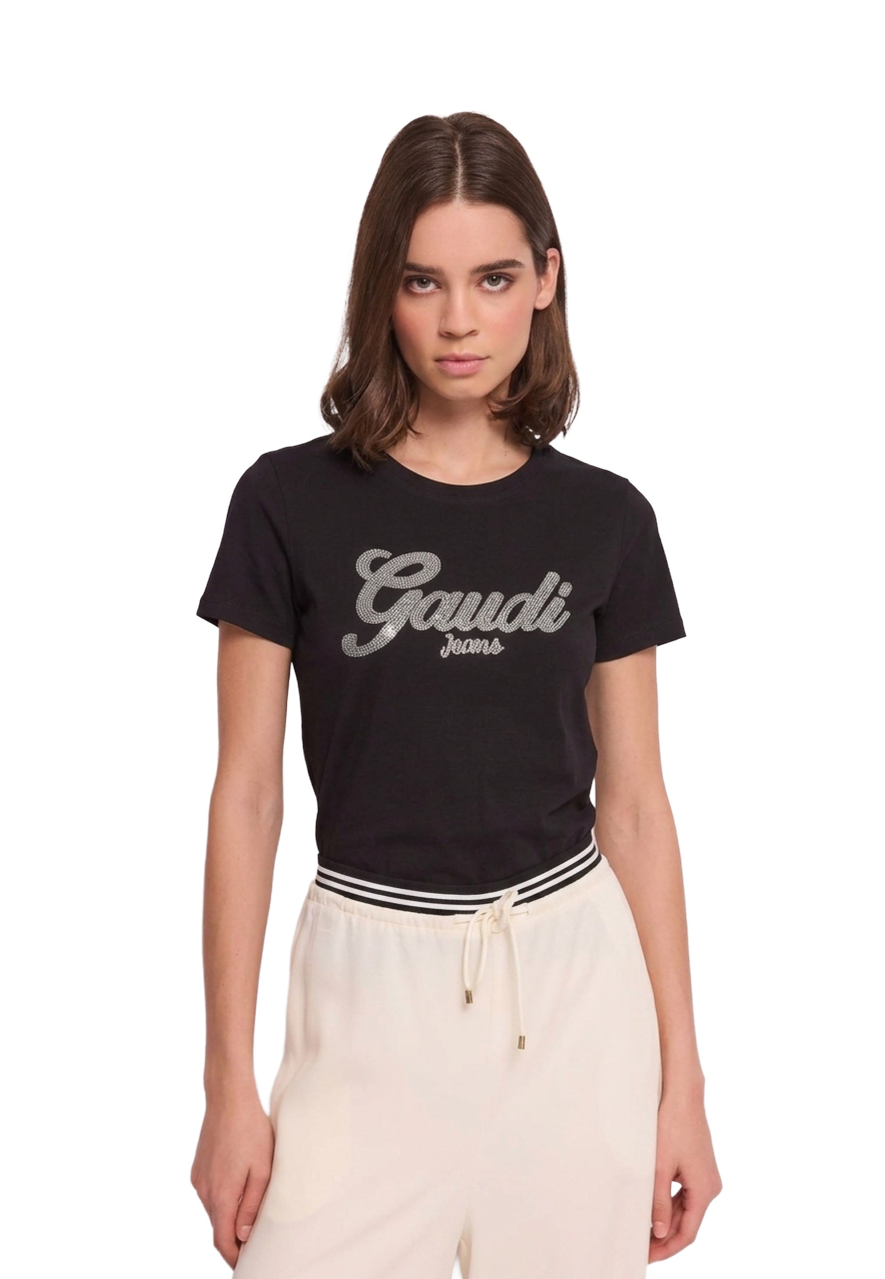 T-shirt Nero Gaudi Jeans