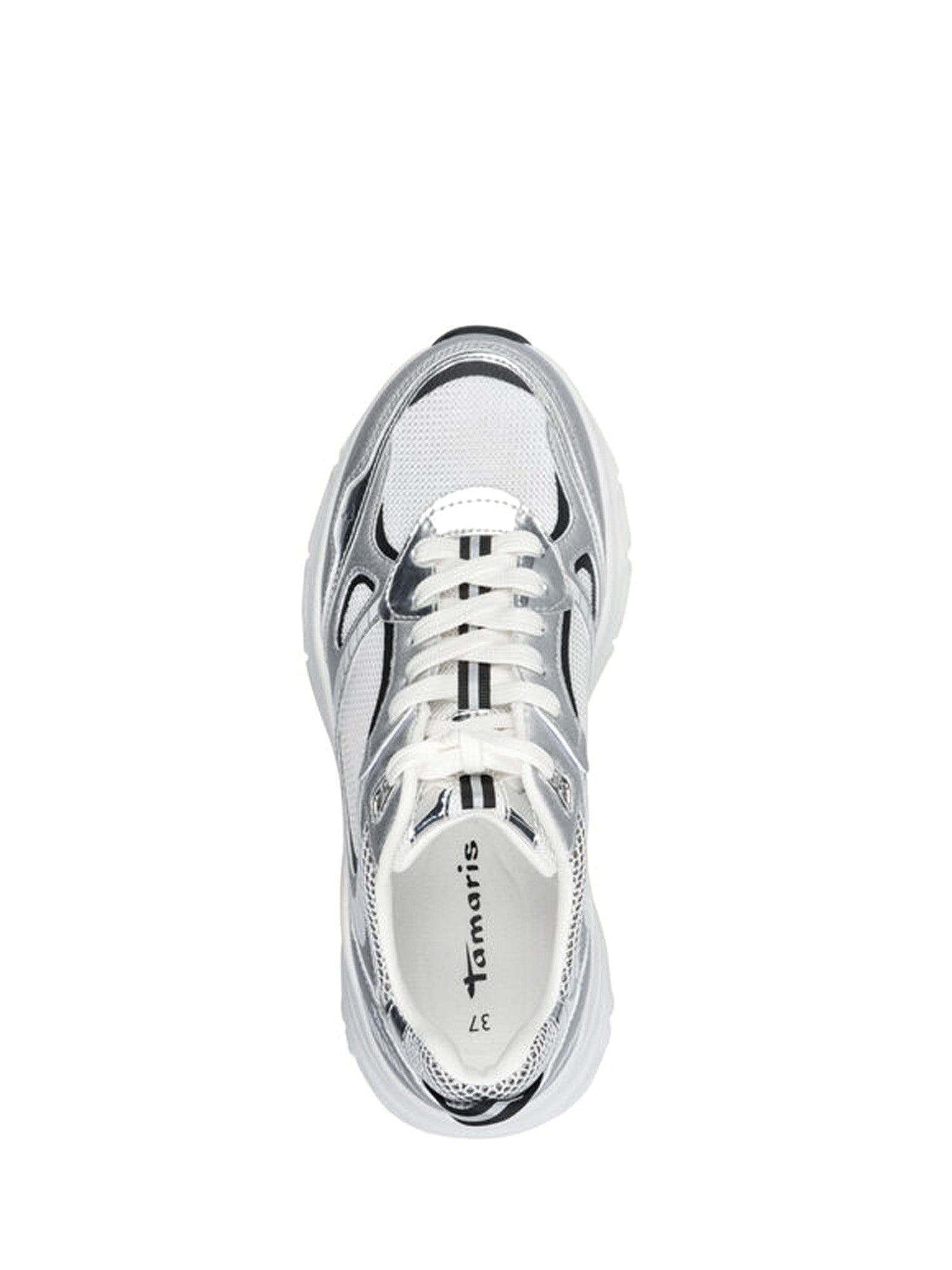 Sneakers Argentato Tamaris