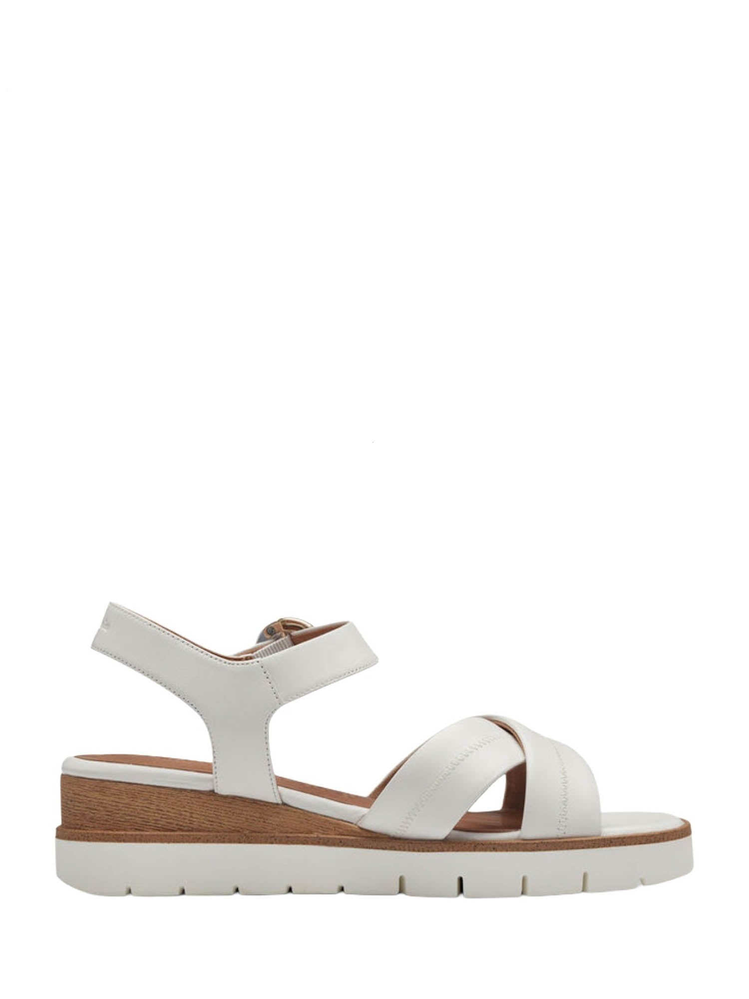 Sandali zeppa Bianco Tamaris