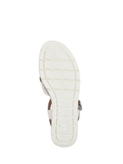 Sandali zeppa Bianco Tamaris