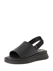 Sandali zeppa Nero Tamaris