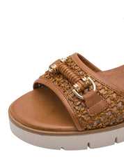 Sandali zeppa Marrone Tamaris