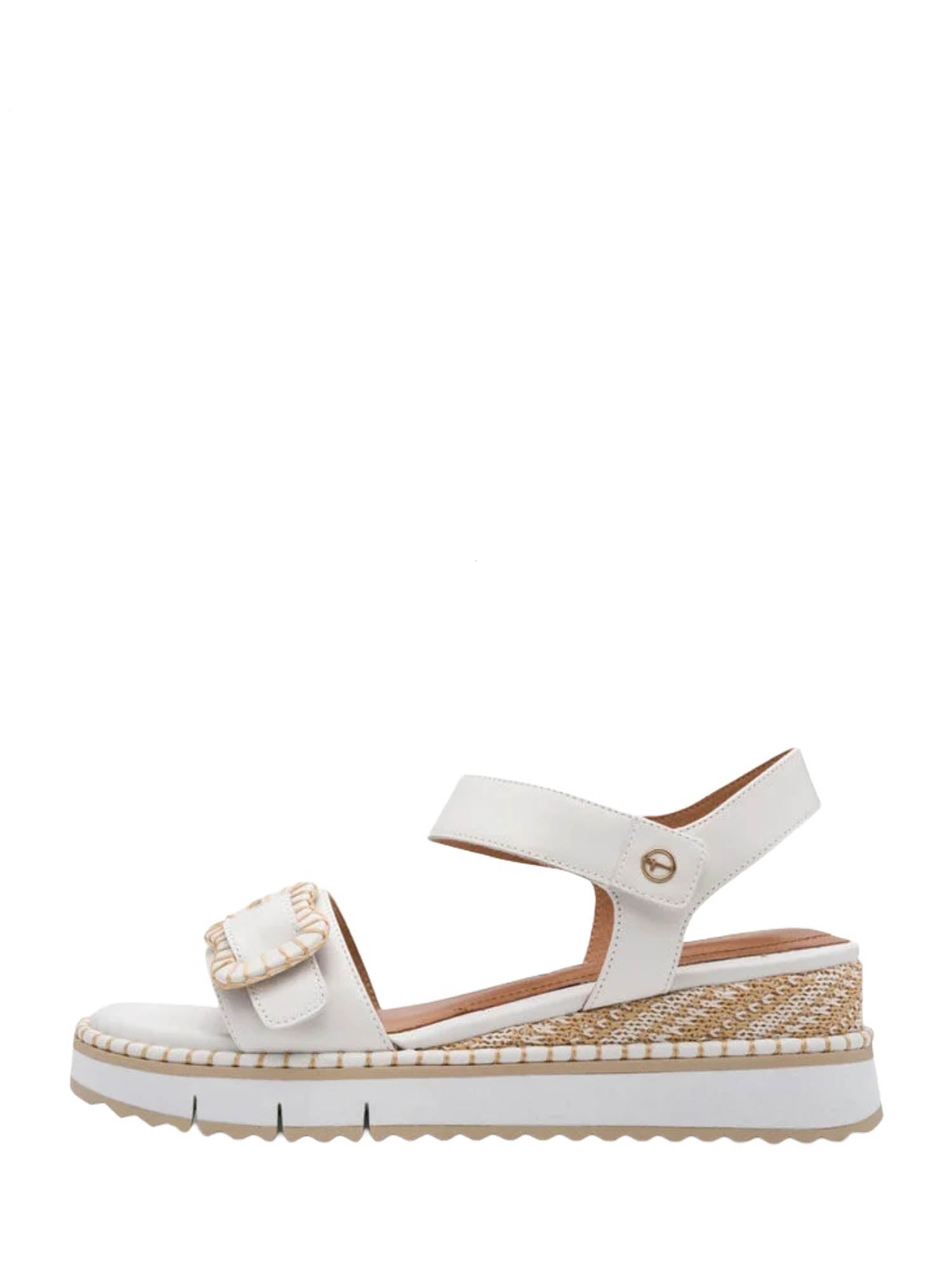Sandali zeppa Bianco Tamaris