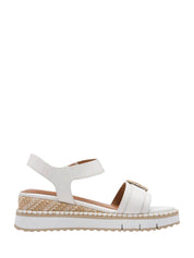 Sandali zeppa Bianco Tamaris