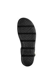 Sandali zeppa Nero Tamaris