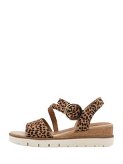 Sandali zeppa Marrone Tamaris