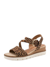 Sandali zeppa Marrone Tamaris