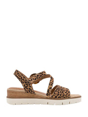 Sandali zeppa Marrone Tamaris