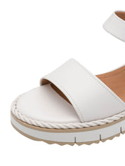 Sandali zeppa Bianco Tamaris
