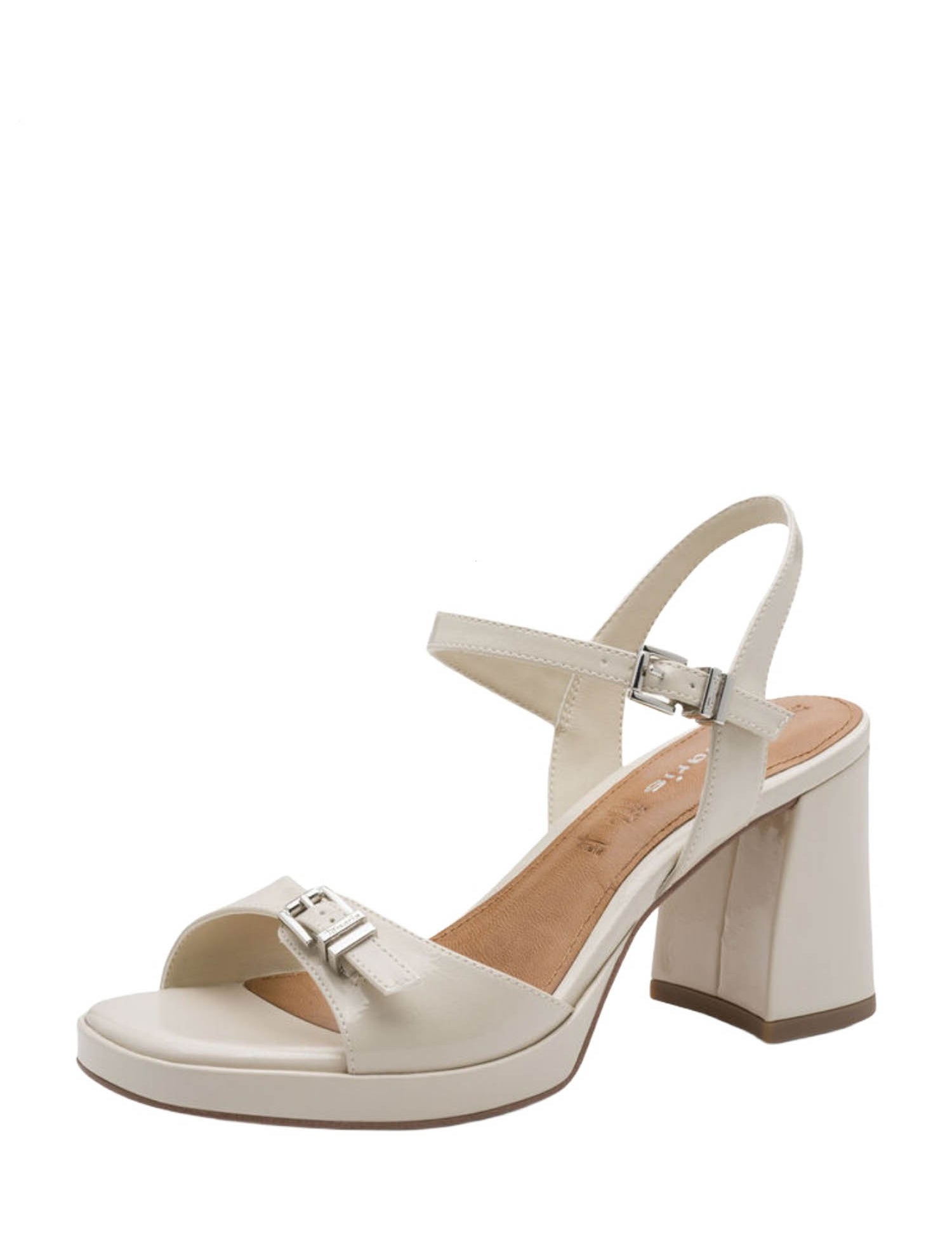 Sandali tacco Beige Tamaris