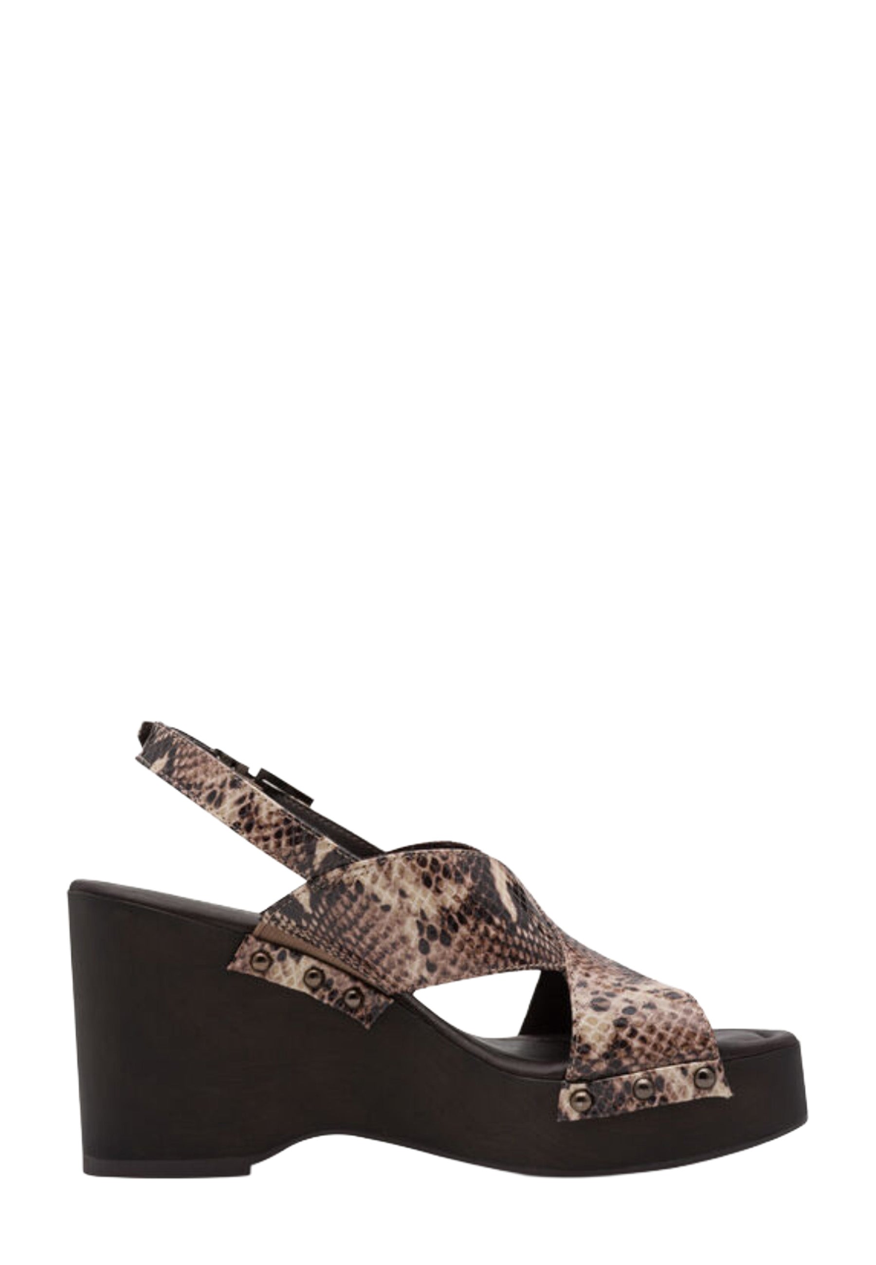 Sandali zeppa Marrone Tamaris