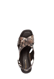 Sandali zeppa Marrone Tamaris