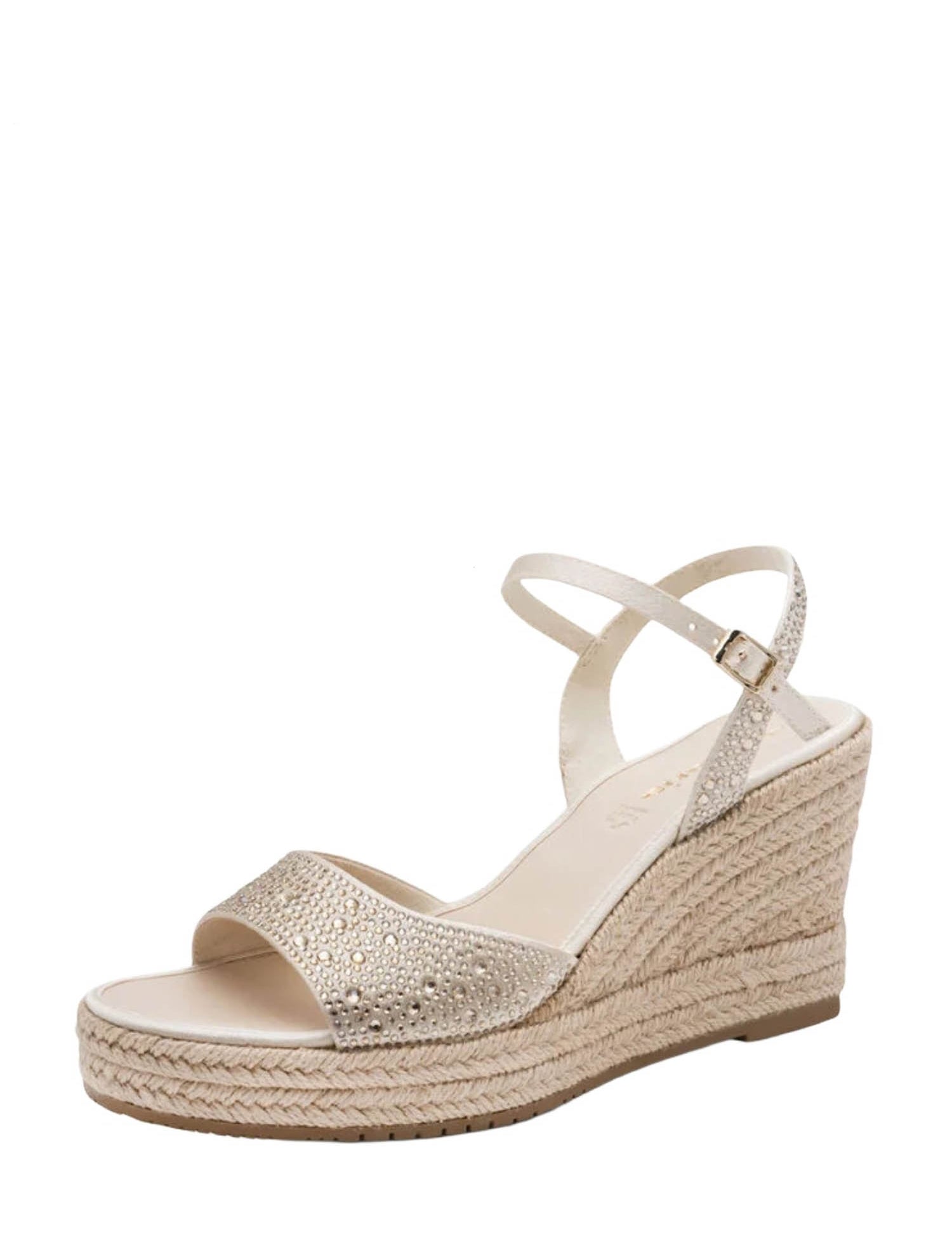 Sandali zeppa Argentato Tamaris
