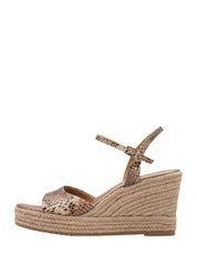 Sandali zeppa Marrone Tamaris