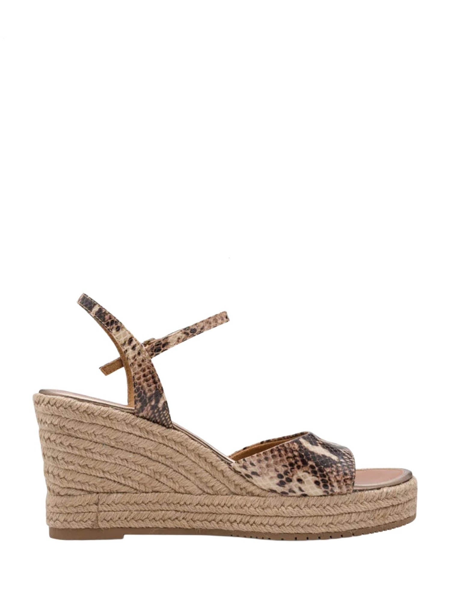 Sandali zeppa Marrone Tamaris