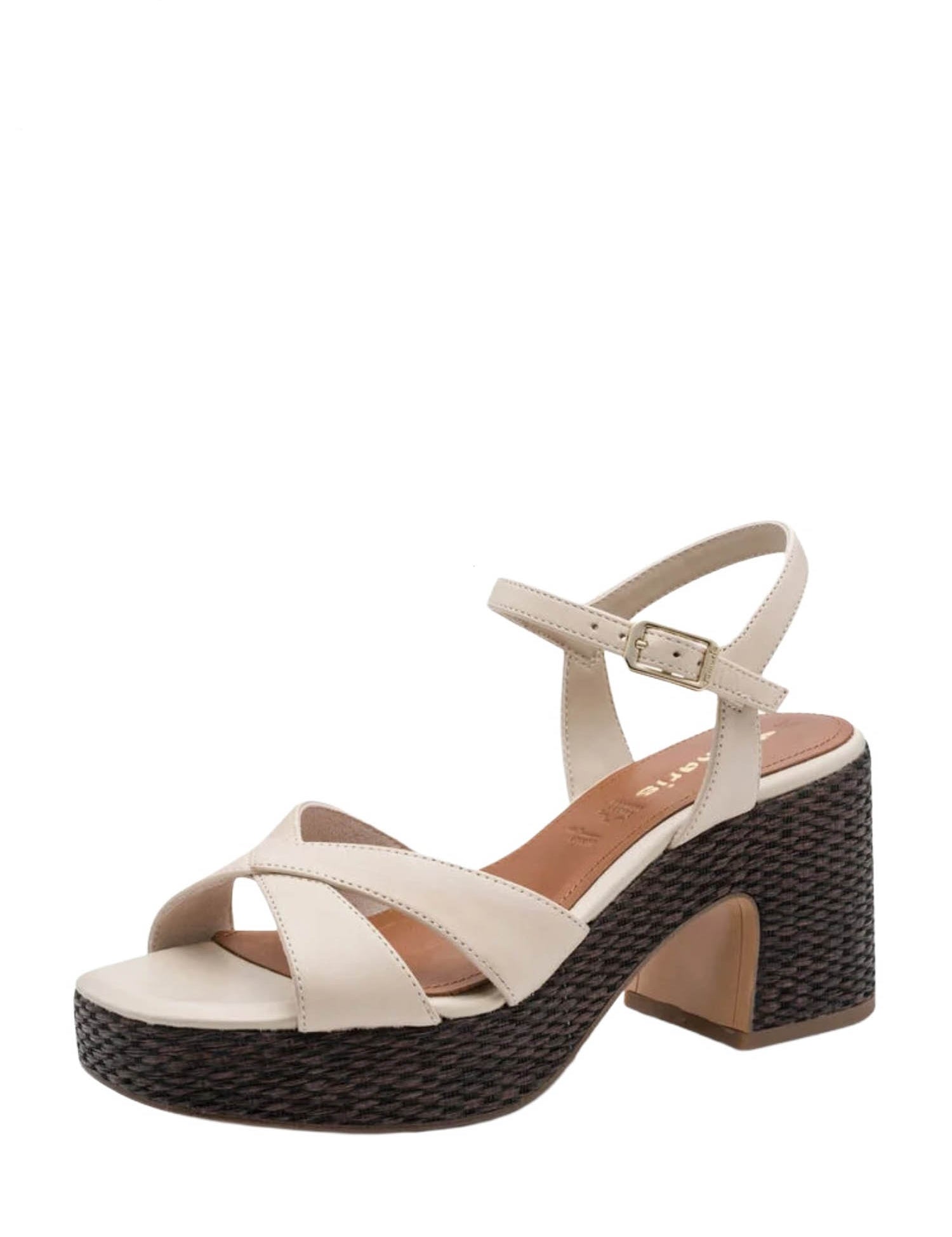 Sandali tacco Beige Tamaris
