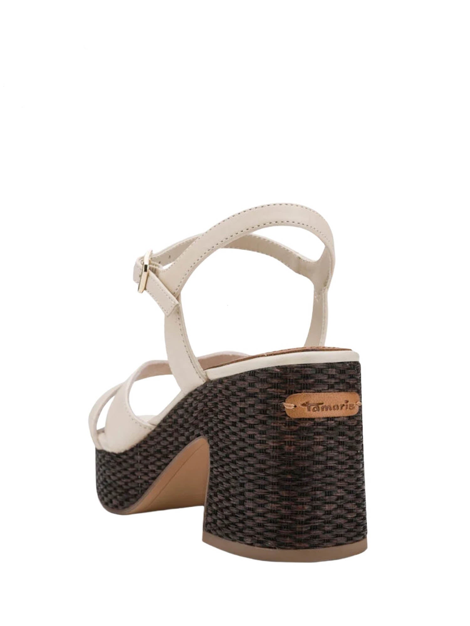 Sandali tacco Beige Tamaris