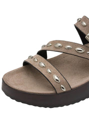 Sandali zeppa Beige Tamaris
