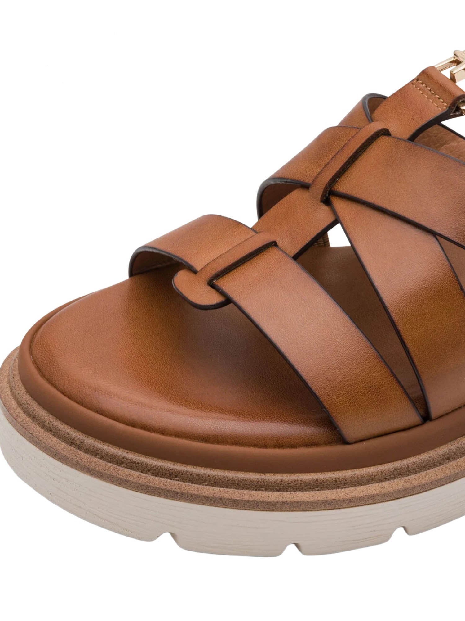 Sandali zeppa Marrone Tamaris