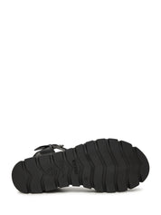 Sandali zeppa Nero Tamaris