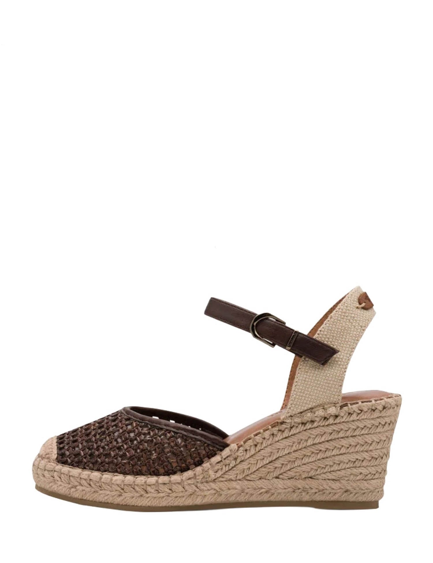 Sandali zeppa Marrone Tamaris