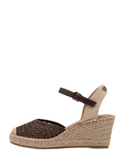 Sandali zeppa Marrone Tamaris