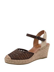 Sandali zeppa Marrone Tamaris