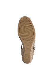 Sandali zeppa Marrone Tamaris