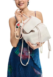 Zaini Bianco Desigual