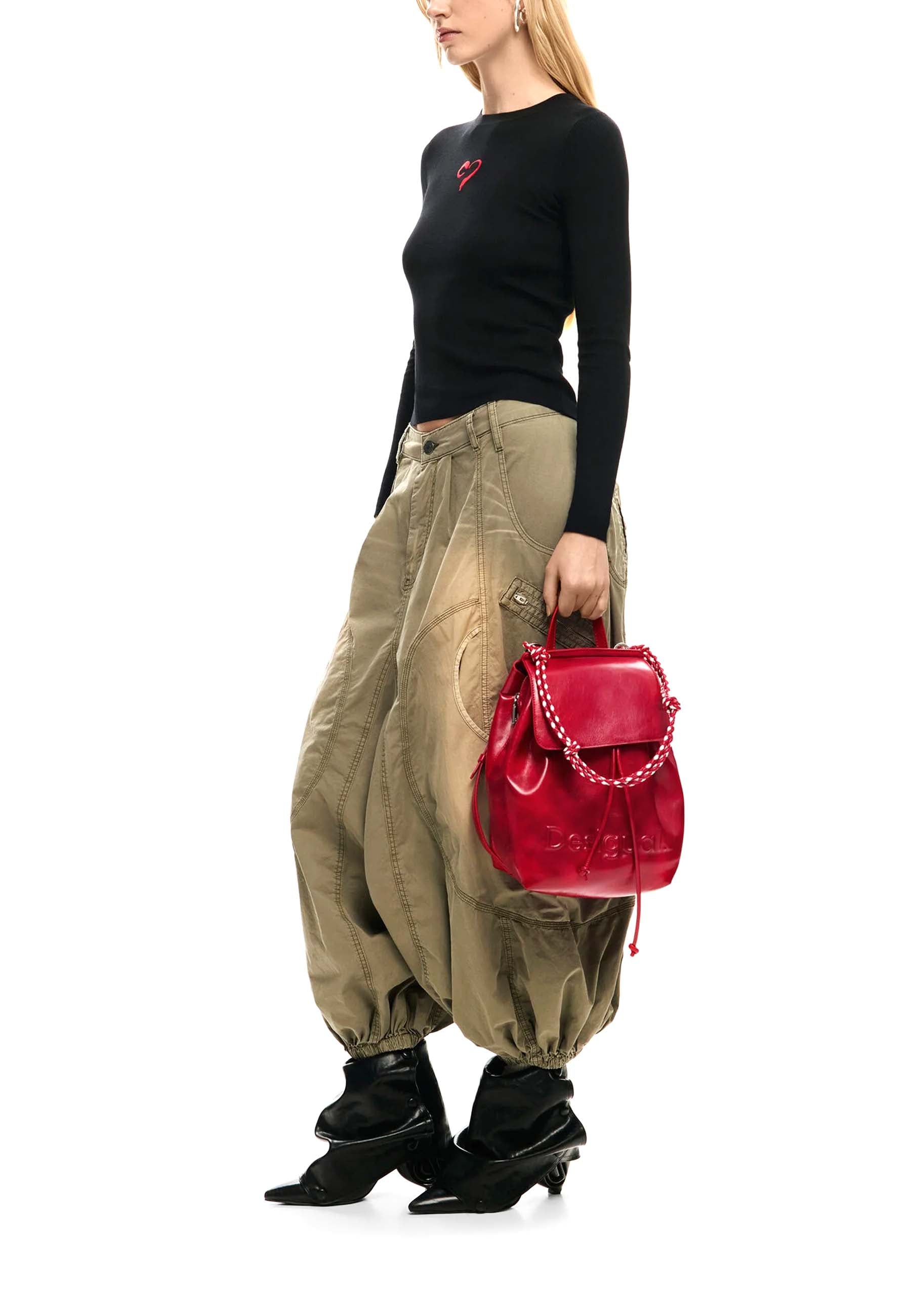 Zaini Rosso Desigual