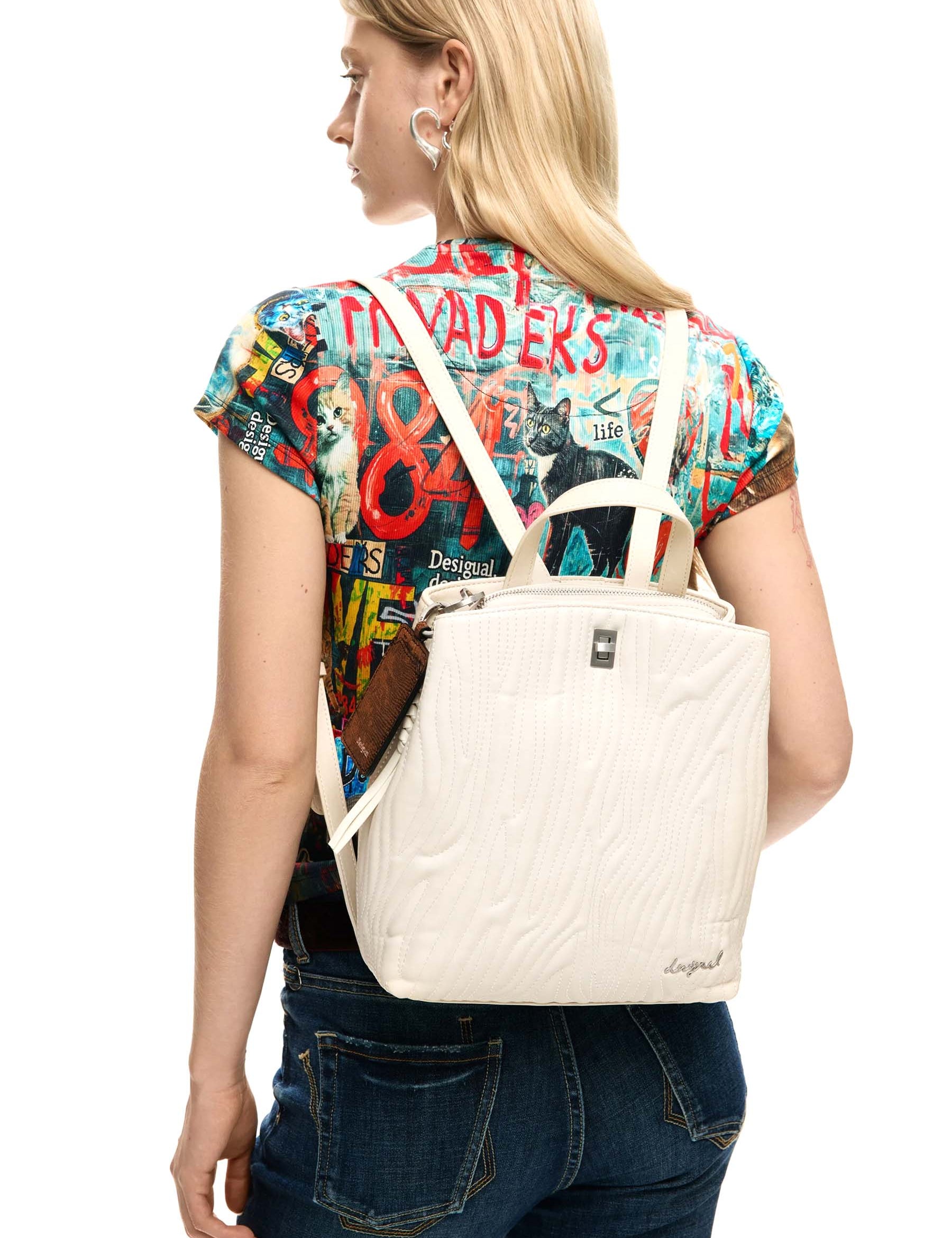 Zaini Avorio Desigual