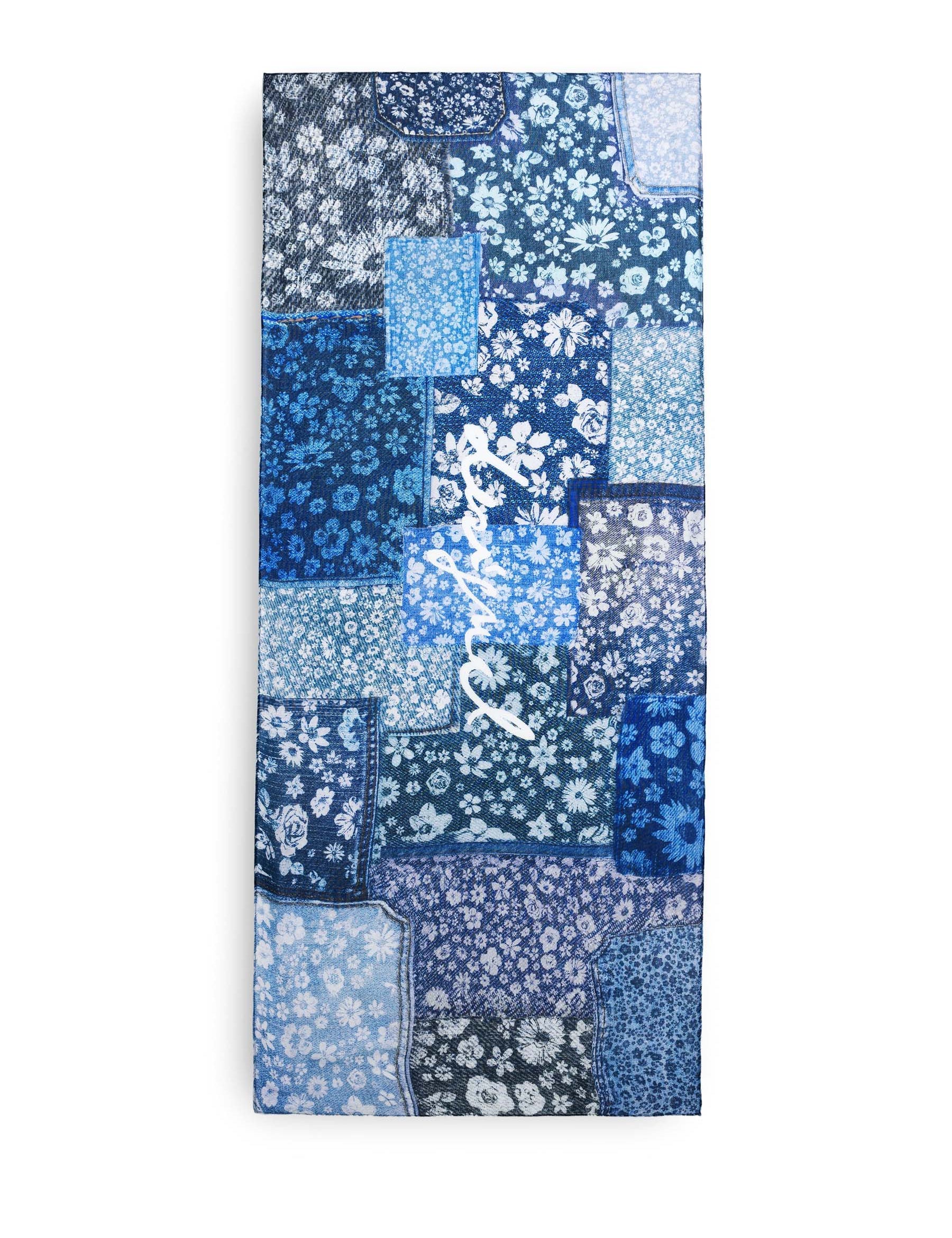 Foulard Blu Desigual